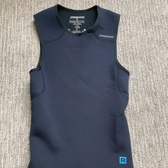 Men's Small Patagonia R1 Yulex 2mm Sleeveless Wetsuit Vest Neoprene - Picture 1 of 3